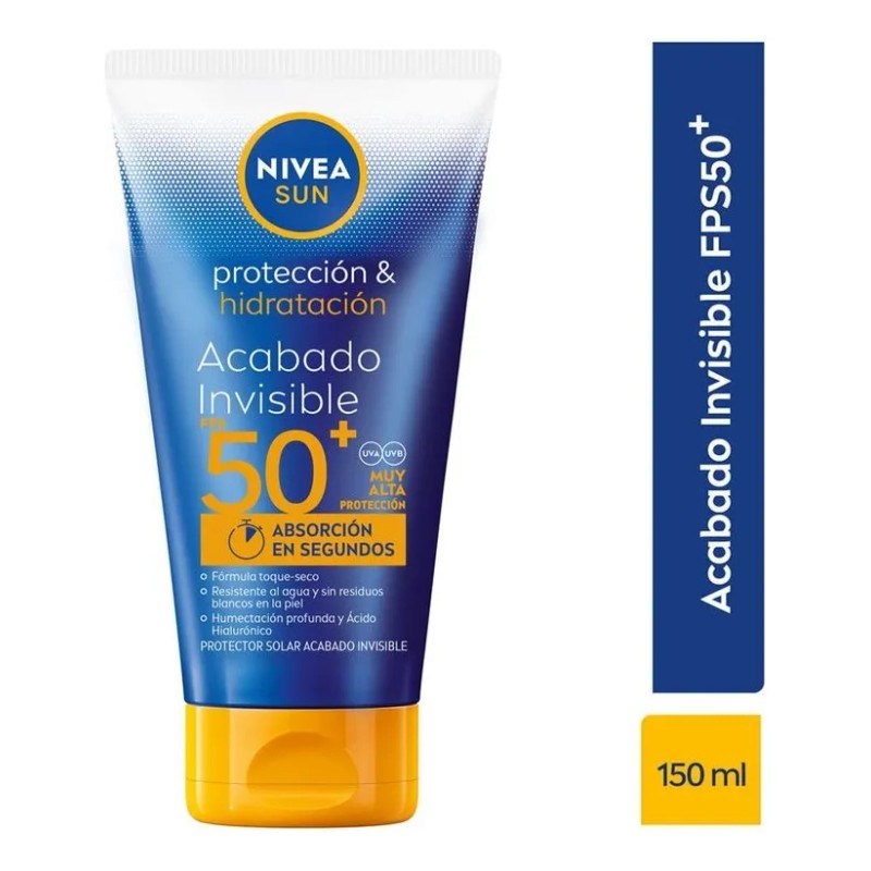 Protector Solar Corporal NIVEA SUN Protección E Hidratación FPS 50+