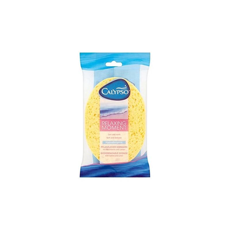 Calypso Natural Relaxing Moment Soft & Delicate Bath Sponge (pack