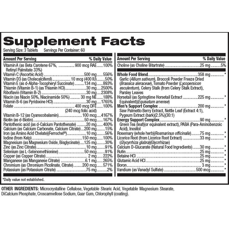 Hi-Health Men's Multivitamin (180 Tablets)