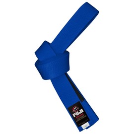 FUJI BJJ Belt, Jiu Jitsu Blue Belt, Royal Blue, Size A2