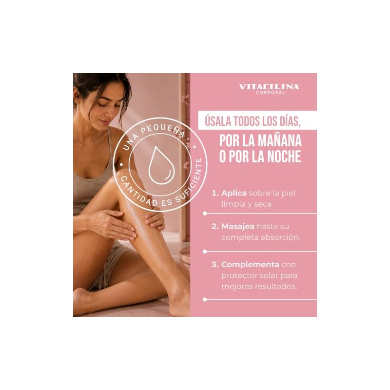 Vitacilina Corporal Clarité │ Niacinamida 3% + Vit. C │