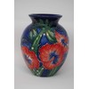 Old Tupton Ware Hibiscus Vase 4" 1599 Hand Made Tube