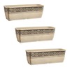 Classic Home and Garden 9410-060-CP3 Corinthian Trough Planter, 10", Cast