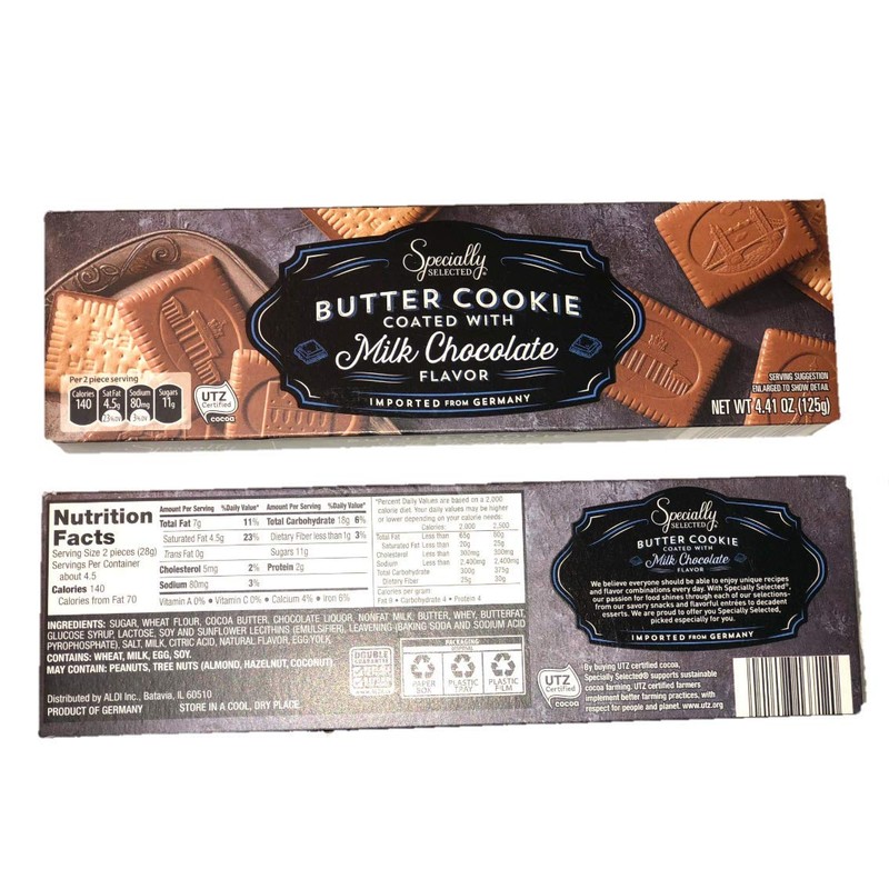 2 Packs Specially Selected - Butter Cookie Coated with Milk