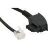 ADSL splitter cable, InLine®, TAE-F to 6P2C DEC plug 15m