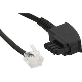 ADSL splitter cable, InLine®, TAE-F to 6P2C DEC plug 15m