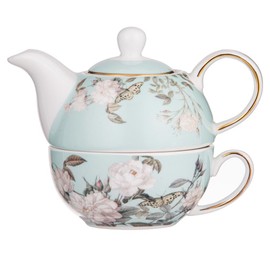Ashdene Elegant Rose Tea for One Set - Mint