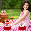 12 Pcs BBQ Baby Shower Centerpieces BBQ Tables Decorations Barbecue