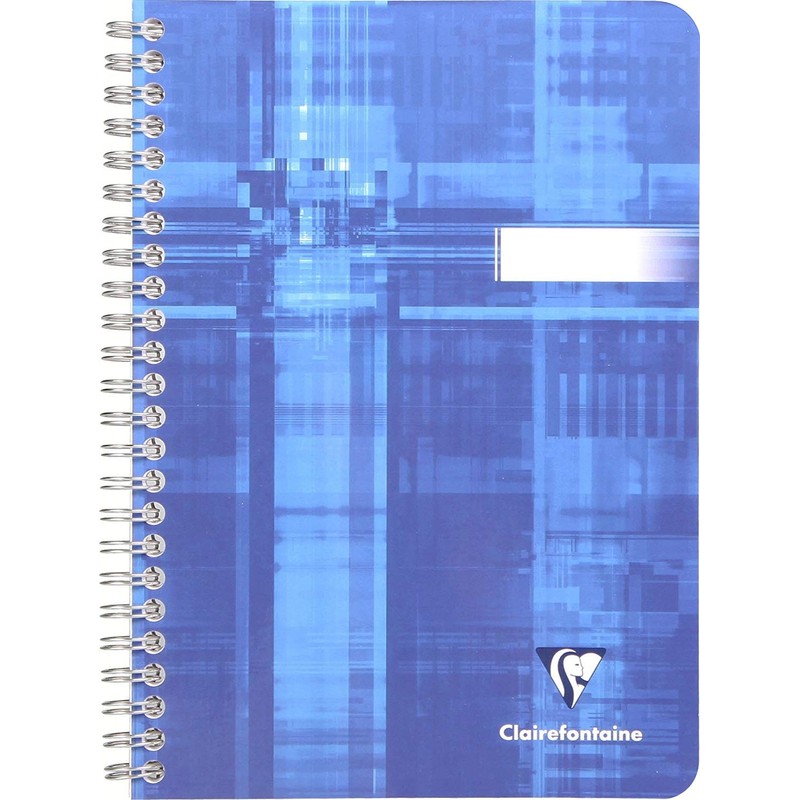 Set of 3 Clairefontaine Wirebound Graph Notebook (6 x 8