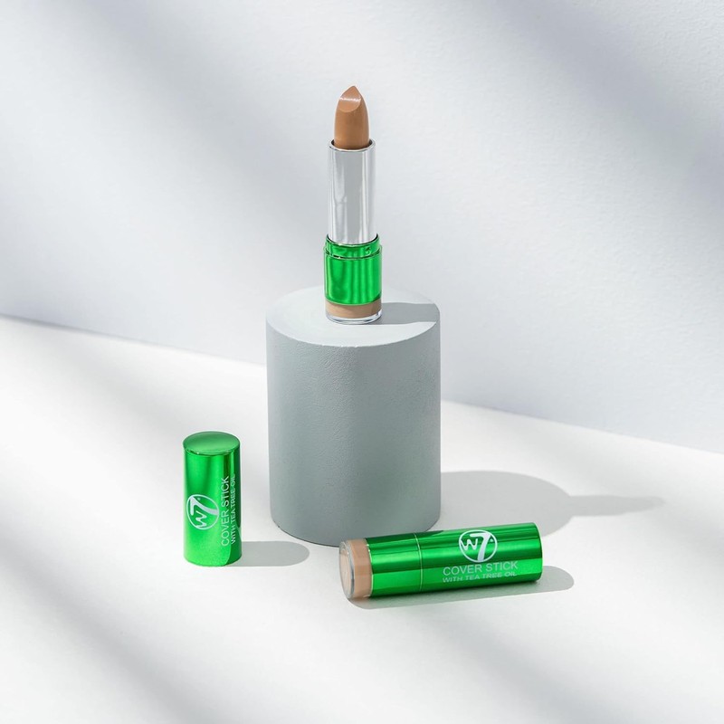 W7 Tea Tree Concealer Stick - Creamy, Skin Soothing Formula