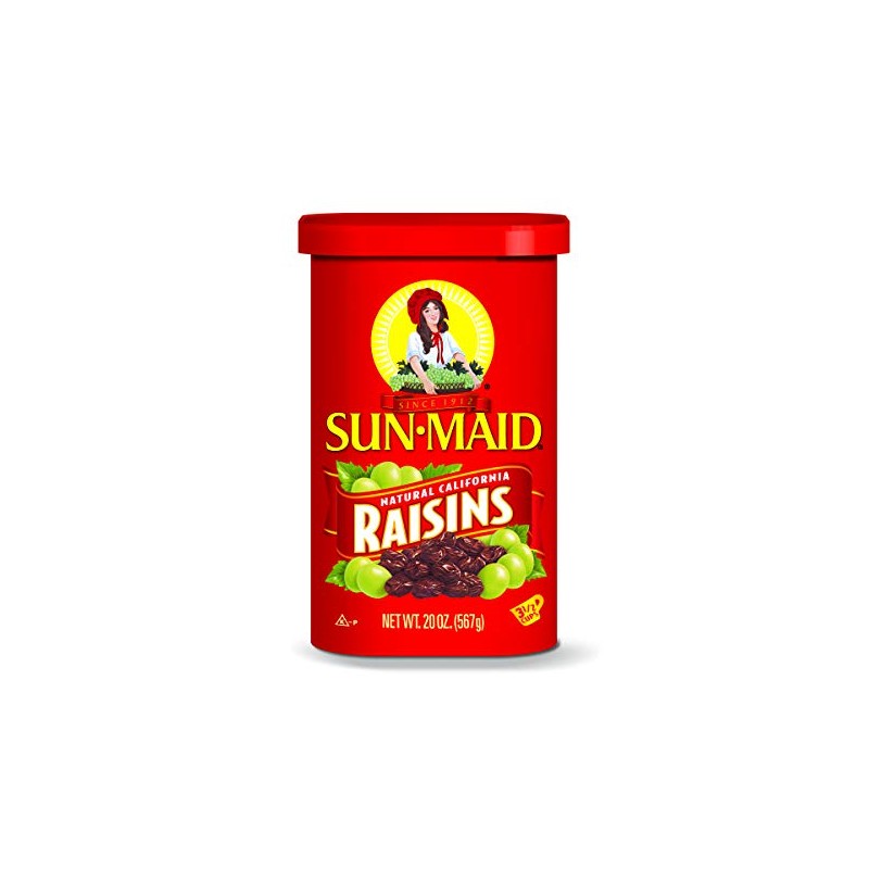 Sun Maid Natural California Raisins, 20 Ounce (Pack of 12)