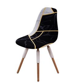 CHNSHOME Chair Covers Dining Room Chairs Scandinavian Chair Covers Stretch Scandinavian Dining Room Chairs Kitchen Chair Slipcovers Set of 6