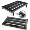 Guitar Pedalboard Folding Feet,Guitar Pedalboard tripod,with 3PCS Footswitch Topper,Pedal Board