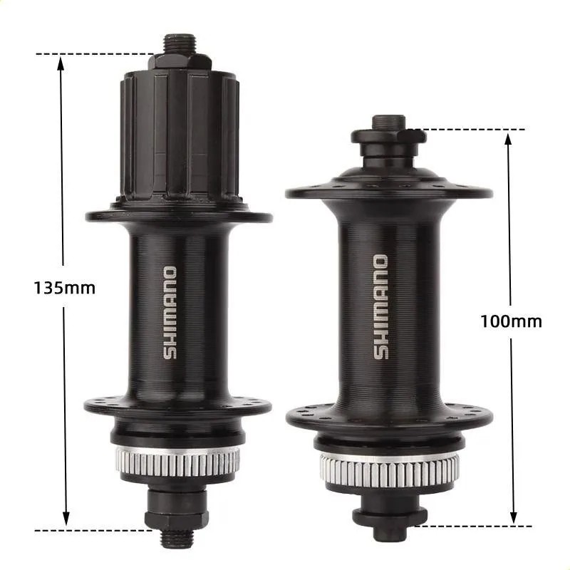 Bujes De Bicicleta Shimano Tx505, 32 H, Parte Trasera Y