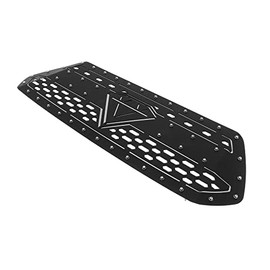 APS Compatible with Toyota Tacoma 2016-2017 Main Upper Stainless Steel Black Silver Double Layer Laser Cut Sheet Front Grill Grille Insert T46358D