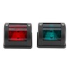 Pair of IP66 Signal Lamp Red Green LED Navigation Warning