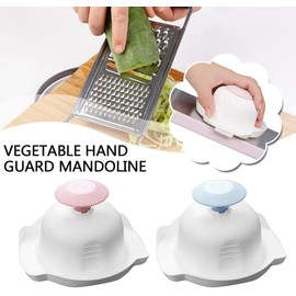 Blue Food Slicer Mandoline, Plastic & Stainless Steel, Lightweight, Hand Wash Only, Food Preparation Slicers