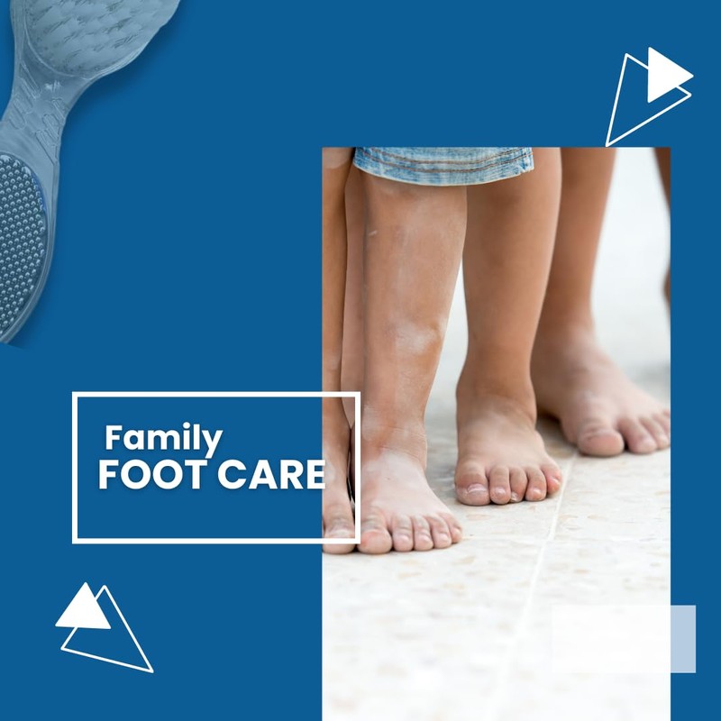 4 in 1 Multi-Function Foot File Pedicure Brush - Complete