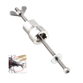 Vulevirtue Bicycle Hub Disassembly Tool, Bike Hub Disassembly Tool, Stainless Steel Bicycle Hub Removal Repair Tool for Road Bike Mountain Bike