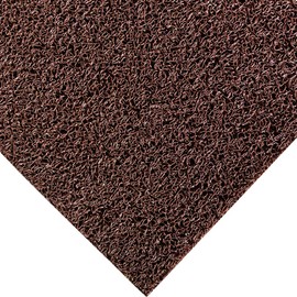 VinLoop Vinyl Pool, Bathroom, Locker Room, Shower, Spaghetti Mat by MattingExperts Drains Water, Comfortable Looped Mat (3x2, Brown)