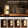 TOACSUCP Candle Warmer Lamp with 3 Bulbs, Adjustable Height Dimmable
