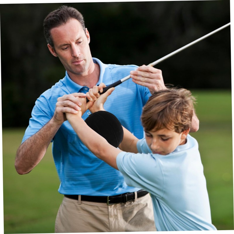 Mikinona Golfing Training Aid Inflatable Posture for Beginners Neck Rope