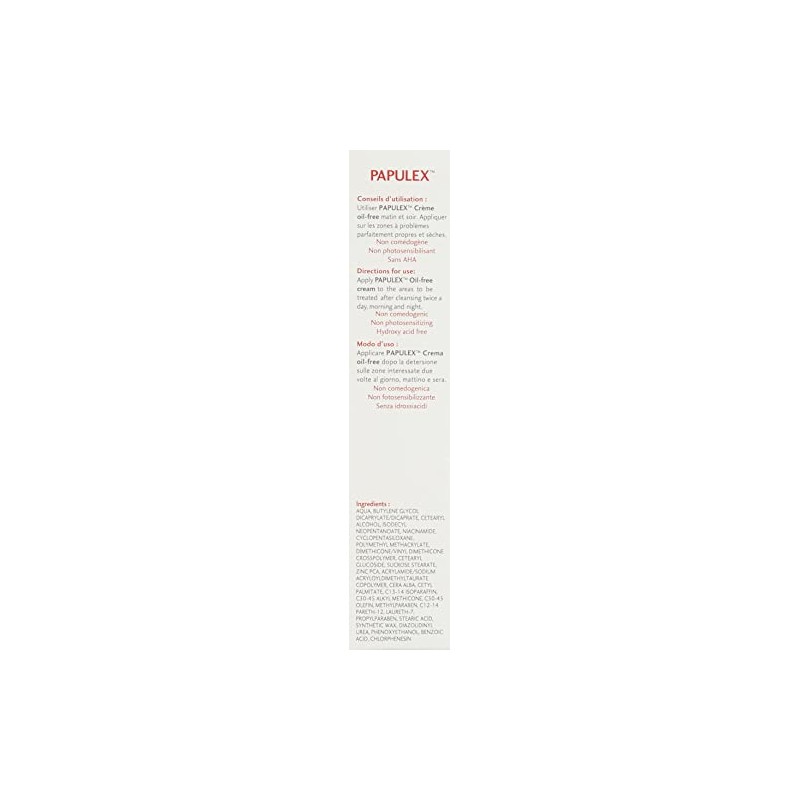 Papulex Oil-Free Cream 40ml by Papulex