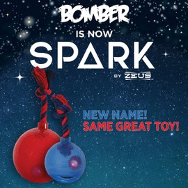 ZEUS LED Bomb Tug Ball, Small, Orange (Color May Vary)