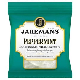 Generic Jakeman Soothing Menthol Lozenges 73g Different Flavours (06 x 73g Bags (Half Box), Peppermint)