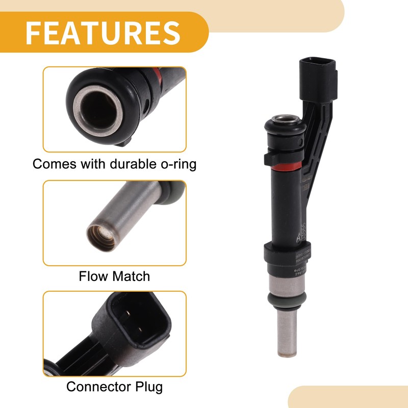X AUTOHAUX 1 Pcs No.353102S001 Fuel Injector for Kia Sorento