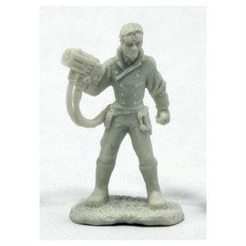 Reaper Miniatures Deadland Noir Patent Scientist #91012 Bones RPG Mini Figure