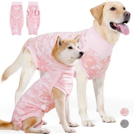 THKWOO Dog, Postoperative Clothes, For Dogs, Sleeveless, Dog Care Clothes, Licking Prevention, Prevents Scratches and Licking, Skin Protection, Weaning, Castration, Contraception, Post-surgery