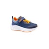 DRD Kids Turbo Orthopedic Friendly Shoe Navy/Orange 6.0Y Wide Width