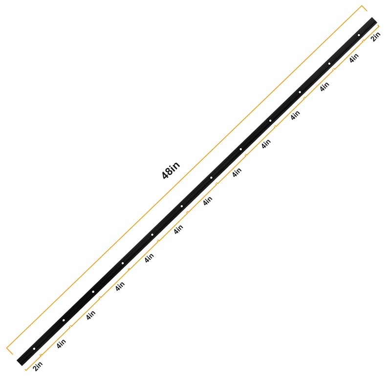 SeekLiny T Tracks for Woodworking,4Pcs Aluminum 48 inch Double Cut
