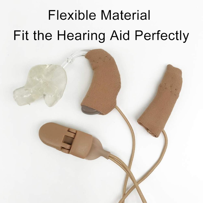 BTE Hearing Aids Clips Protector Cotton Covers Retaining Clips for