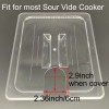 Seayin Sous Vide Container with Lid 11 Liter/12 Quarts for