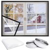 EcoBrisa Strength Window Insulation Kit 63*63IN Heavy Duty Winter Window