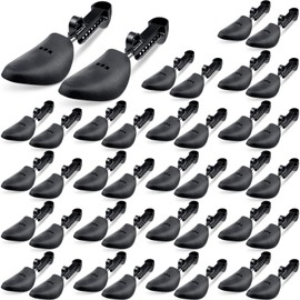 Honeydak 20 Pairs Plastic Shoe Stretcher Adjustable Shaper Stretchers Portable Shoe Trees Shoes Boot Holder for Men Women(Women Style,34-39 Size)
