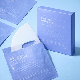 Highly moisturizing mask pack, quick-drying moisture hydrogel, sleep ceramide, cooling sensation, skin barrier, hot sensation soothing, 8 sheets / 고보습 마스크팩 속건조 수분 하이드로겔 수면 세라마이드 쿨링감 피부장벽 열감 진정 8매