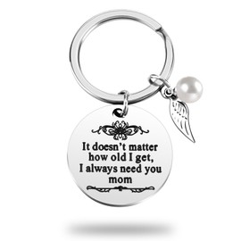 CaseTank Mothers Day Gifts for Mom from Daughter Son,Keychain Jewelry Gift for Grandma Stepmother,Birthday Present for Mother