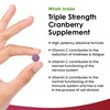 Cranberry Tablets Triple Strength 30,000mg - 120 Cranberry Supplements Enriched