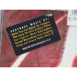 New Sealed! THE X  FILES-THE ALBUM-w/ Foo Fighters The Cure Filter 1997