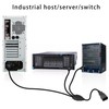 GELRHONR 60cm UPS Server IEC 320 C14 to 4X IEC