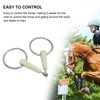 Ring Snaffle Bit, Apple Flavor Stainless Steel Horse Mouth Bit,