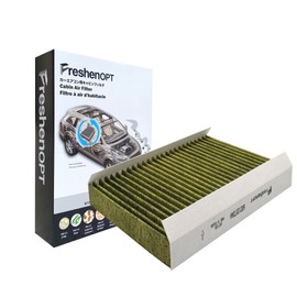 FreshenOPT (F-3281C) Cabin Air Filter Fit for Jeep Renegade 2015-2022, Jeep Compass 2017-2022, Fiat 500X 2016-2022, 500L 2014-2020, Effective Filtration with Optimized Airflow OE: 68212070AA