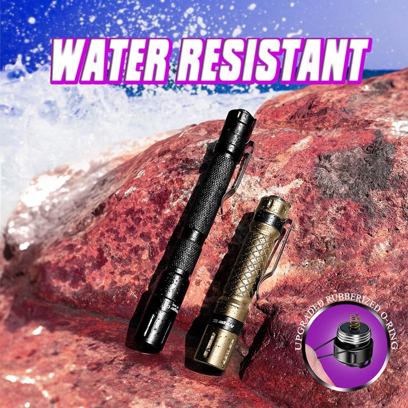 Ansyper CC UV Flashlight 2 Pack 395nm Ultraviolet, Black Light