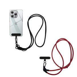 W Unisex Kim Nackenband, rot, Fin (2er Pack)