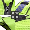 HYCOPROT Hi Vis Viz High Visibility Mesh Reflective Safety Vest