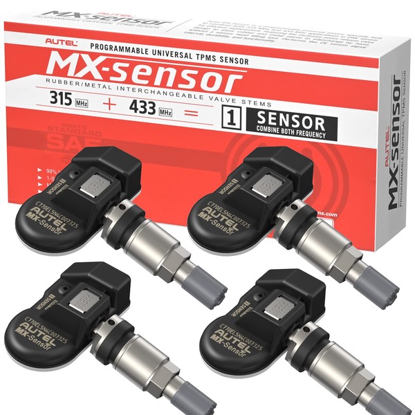 Autel TPMS Sensor MX-Sensor Dual Frequency (315MHz + 433MHz) Press-in