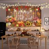 Fall Thanksgiving Party Decorations, Fall Thanksgiving Farmhouse Photography Backdrop Happy